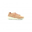 Le Coq Sportif Flow Nubuck Rose Cloud - Chaussures Baskets Basses Femme Magasin Paris